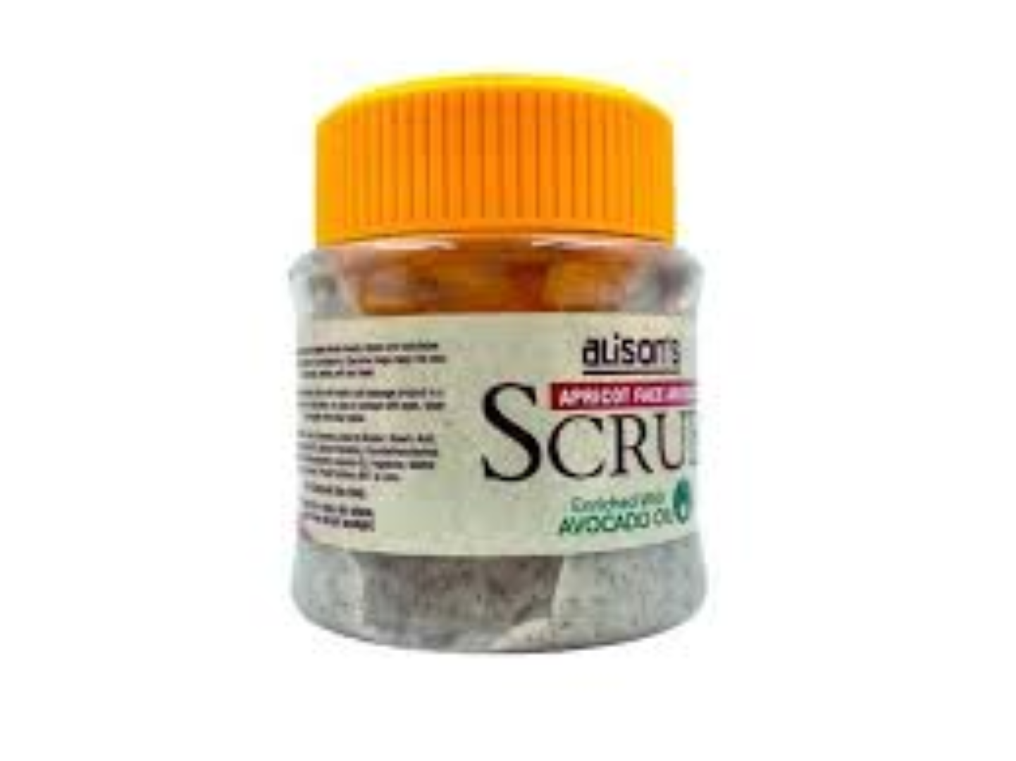 ALISONS APRICOT FACE & BOSY SCRUB 200G